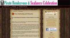 Desktop Screenshot of piraterendezvousnews.com