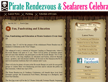 Tablet Screenshot of piraterendezvousnews.com